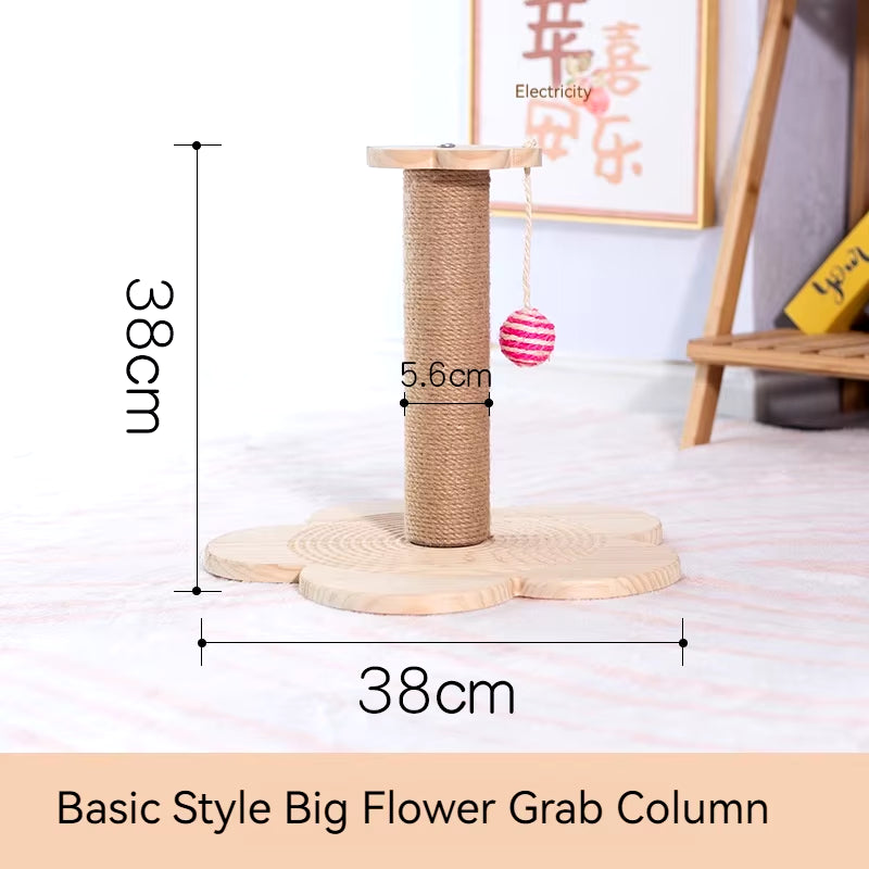 Cats Accessories Scratcher Scrapers Tower Scratch Tree Scratching Post Tower House Shelves Playground Things for Cat Pole Home