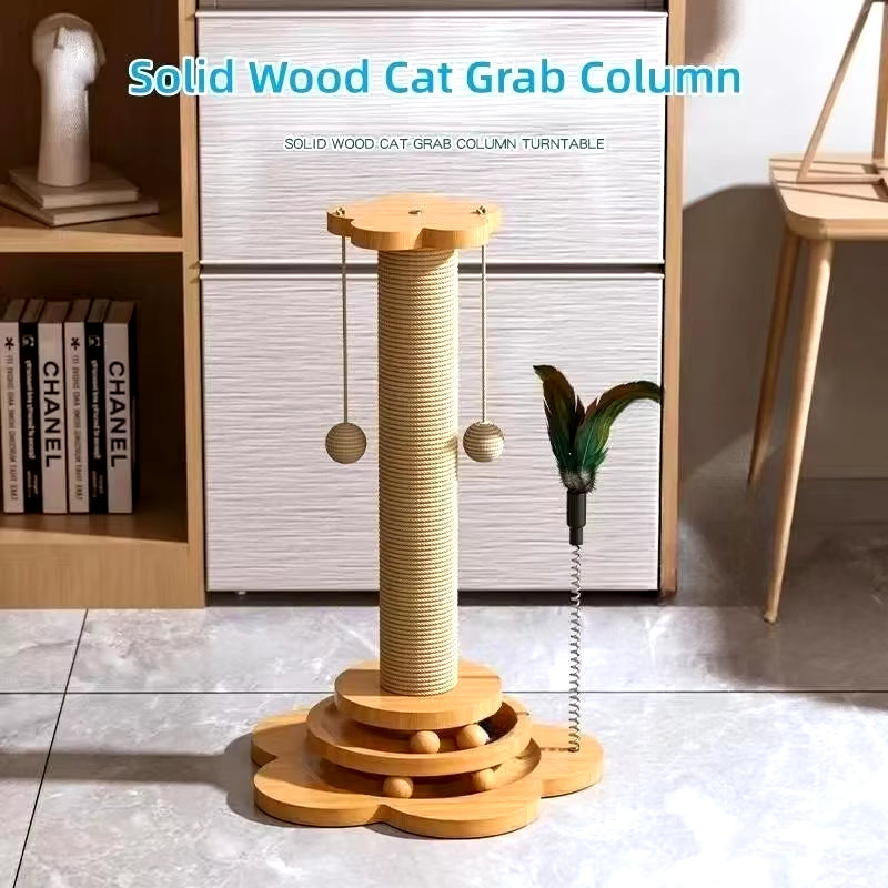 Cats Accessories Scratcher Scrapers Tower Scratch Tree Scratching Post Tower House Shelves Playground Things for Cat Pole Home