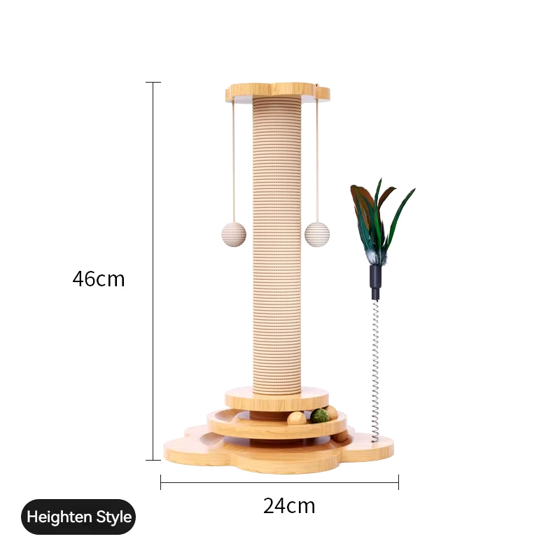 Cats Accessories Scratcher Scrapers Tower Scratch Tree Scratching Post Tower House Shelves Playground Things for Cat Pole Home