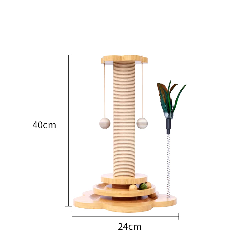 Cats Accessories Scratcher Scrapers Tower Scratch Tree Scratching Post Tower House Shelves Playground Things for Cat Pole Home